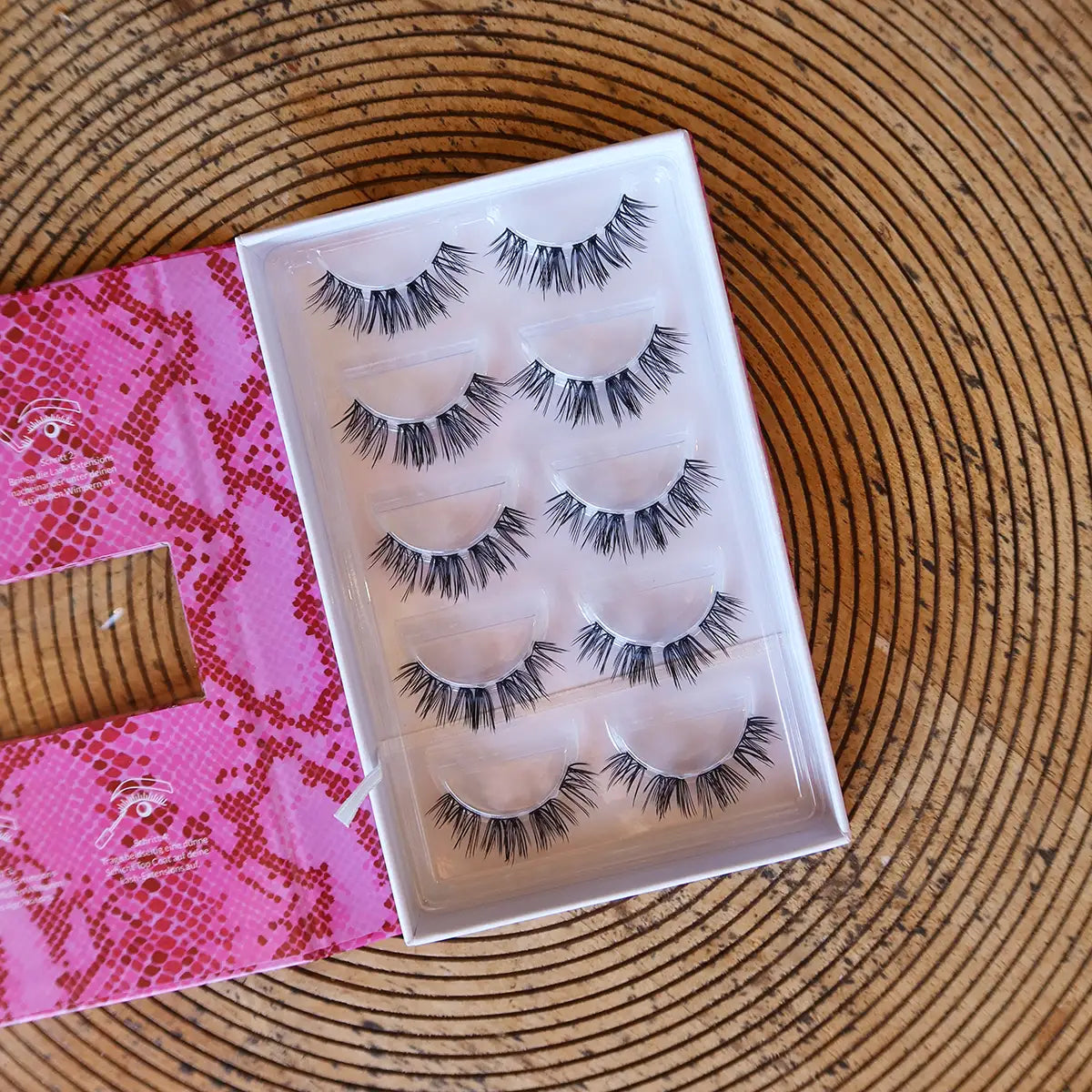 SlayBabz DIY Lash Extensions - Princess Merida 7-15 mm - Mittel