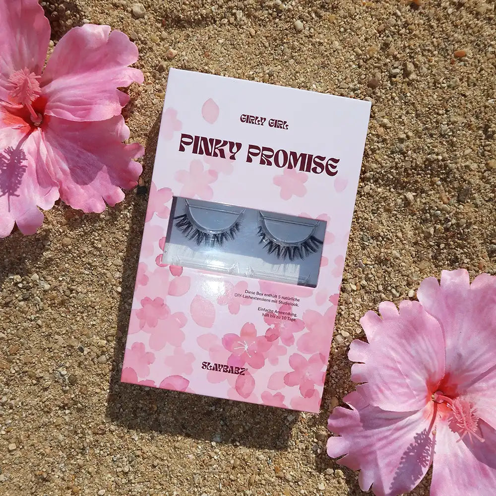 SlayBabz DIY Lash Extensions - Pinky Promise 4-13 mm - Dezent