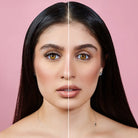 Vorher-Nachher Vergleich mit Sugar Plum DIY Lash-Extensions von Slaybabz