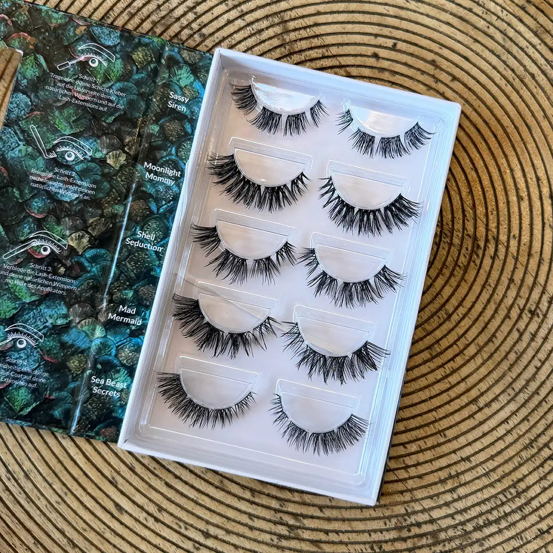 SlayBabz DIY Lash Extensions - Wet & Wispy Bold Mixed Edition - Stark