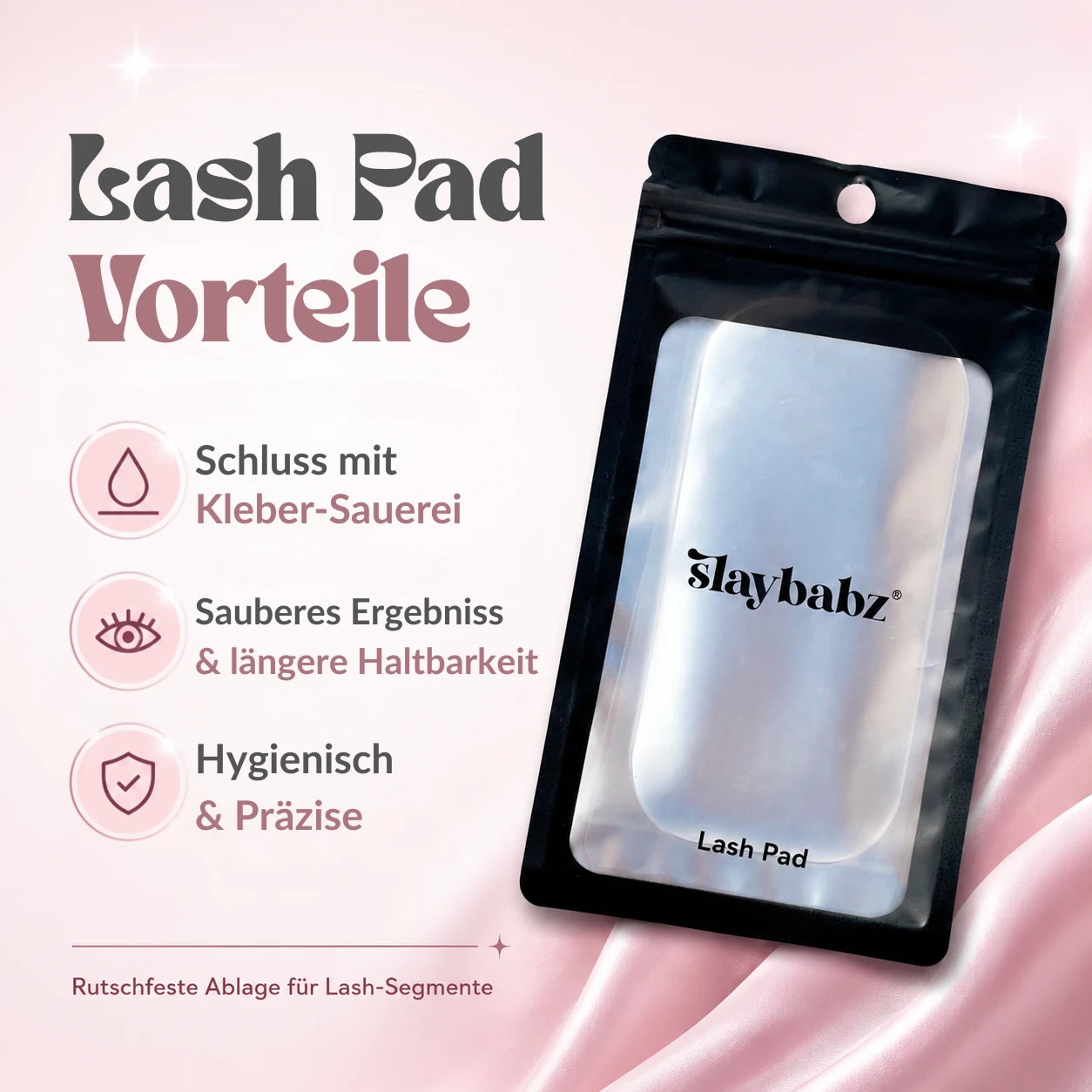 DIY Lash Pad Vorteile